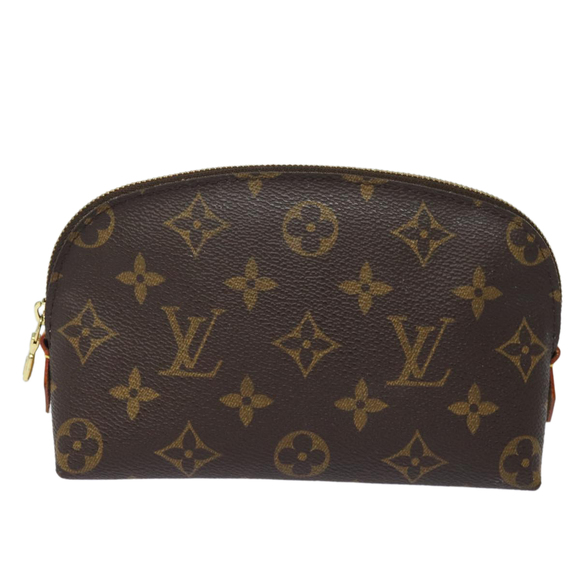 LOUIS VUITTON Monogram Pochette Cosmetic PM Cosmetic Pouch M47515 LV Auth 78984 - Picture 13 of 16